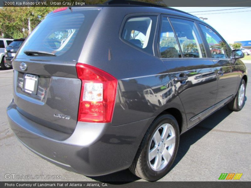 Urban Gray / Beige 2008 Kia Rondo LX V6