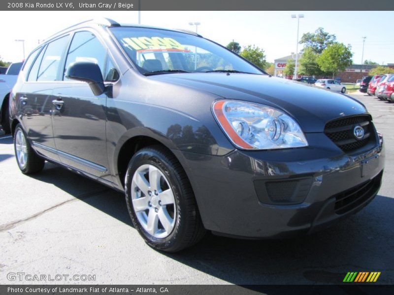 Urban Gray / Beige 2008 Kia Rondo LX V6