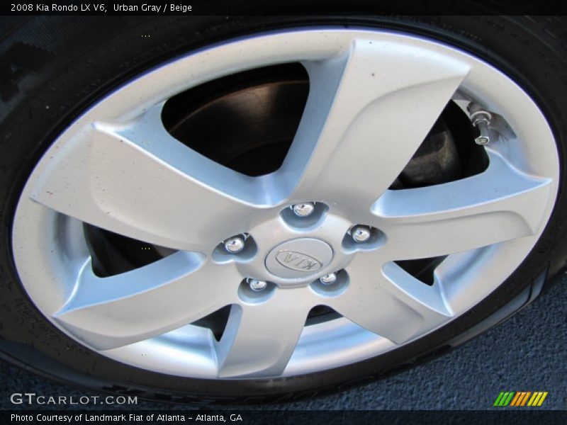 Urban Gray / Beige 2008 Kia Rondo LX V6