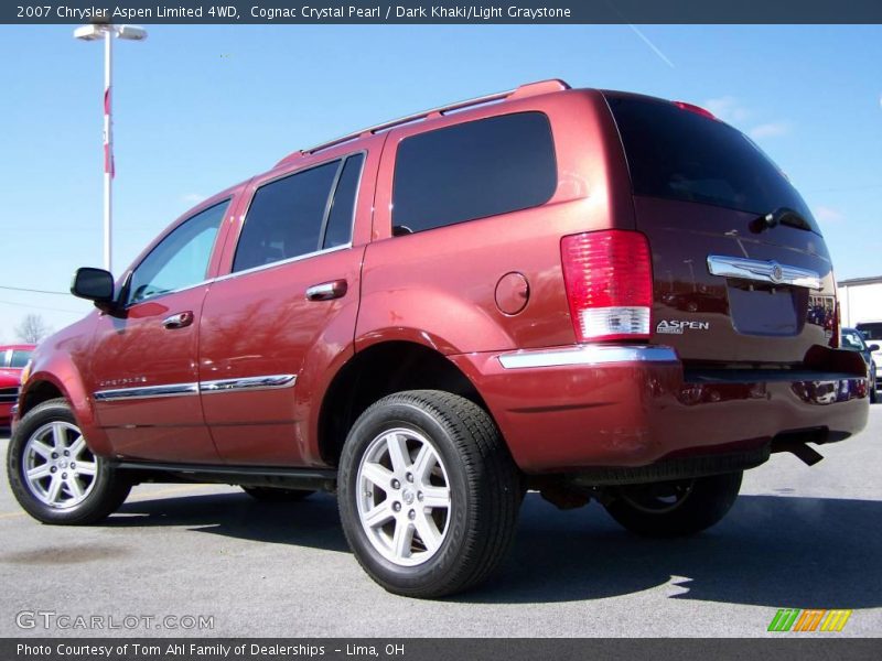 Cognac Crystal Pearl / Dark Khaki/Light Graystone 2007 Chrysler Aspen Limited 4WD