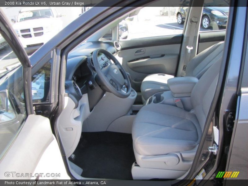 Urban Gray / Beige 2008 Kia Rondo LX V6