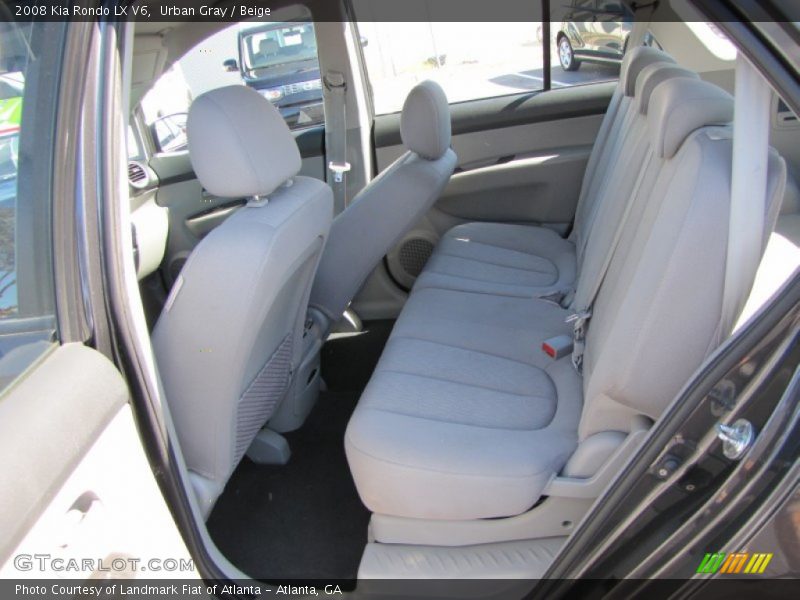 Urban Gray / Beige 2008 Kia Rondo LX V6
