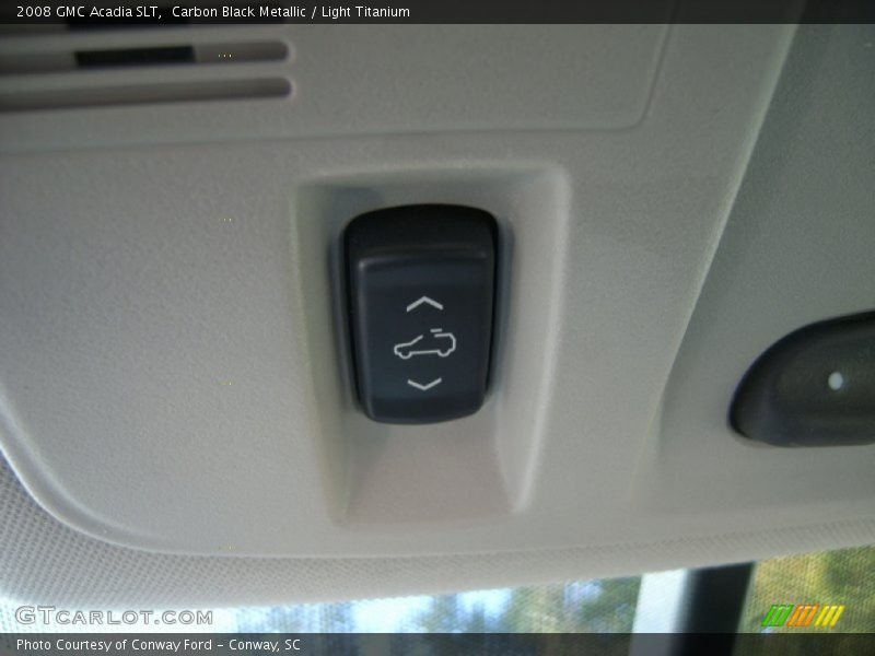 Carbon Black Metallic / Light Titanium 2008 GMC Acadia SLT