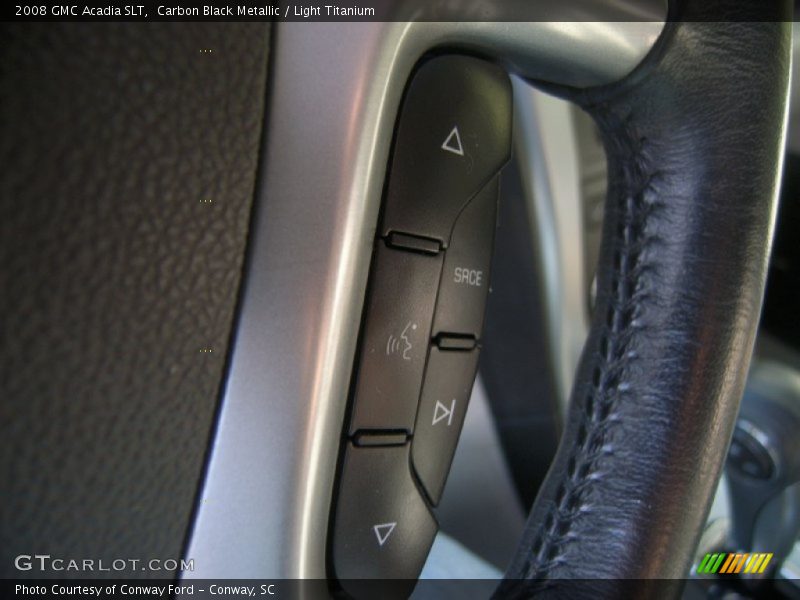 Carbon Black Metallic / Light Titanium 2008 GMC Acadia SLT
