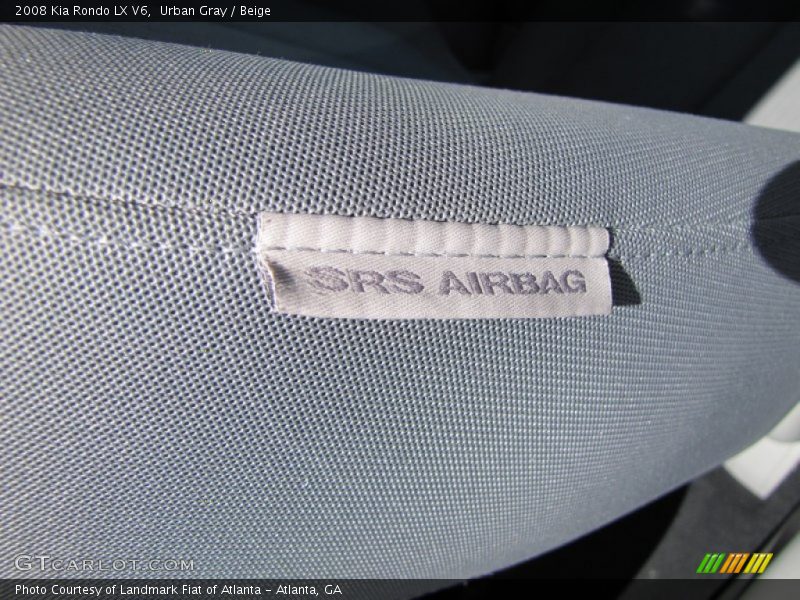 Urban Gray / Beige 2008 Kia Rondo LX V6