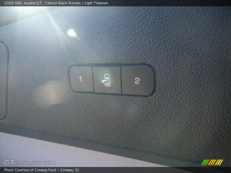 Carbon Black Metallic / Light Titanium 2008 GMC Acadia SLT