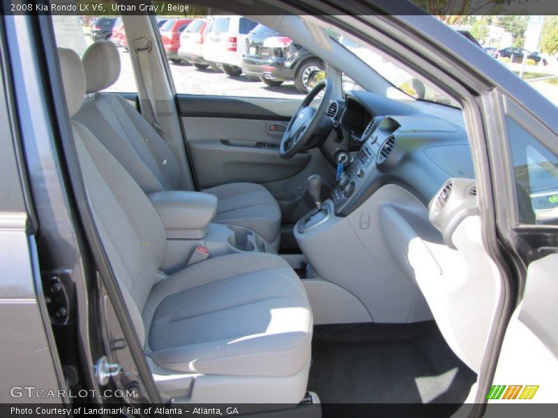 Urban Gray / Beige 2008 Kia Rondo LX V6