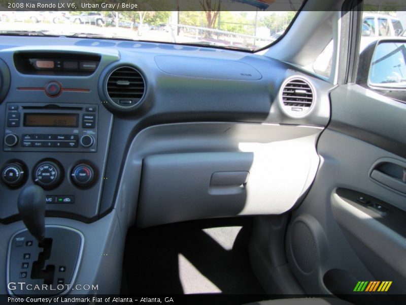 Urban Gray / Beige 2008 Kia Rondo LX V6
