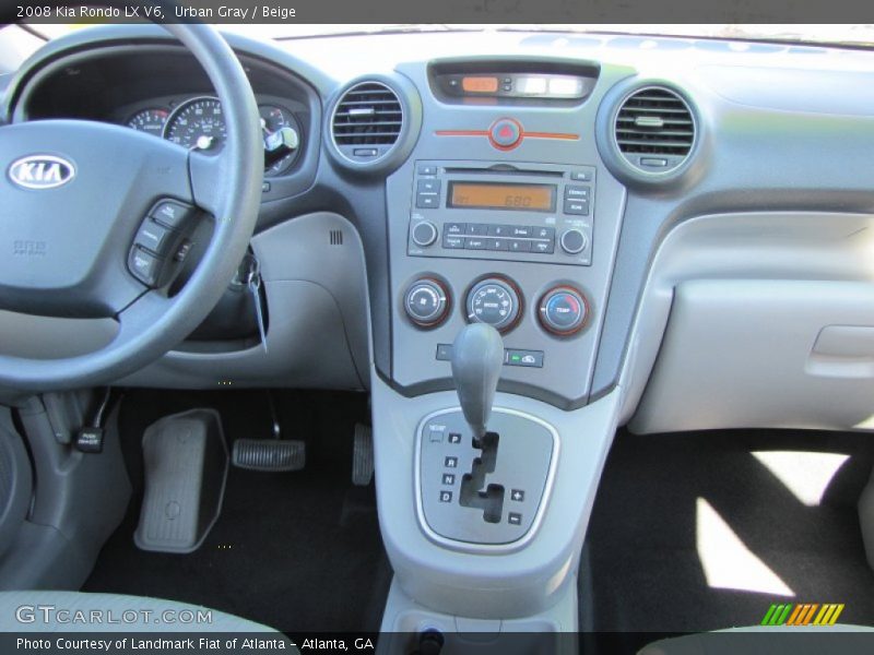 Urban Gray / Beige 2008 Kia Rondo LX V6