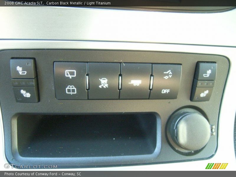 Carbon Black Metallic / Light Titanium 2008 GMC Acadia SLT
