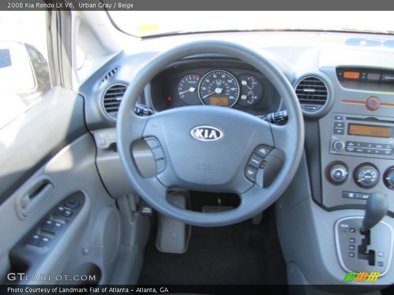 Urban Gray / Beige 2008 Kia Rondo LX V6