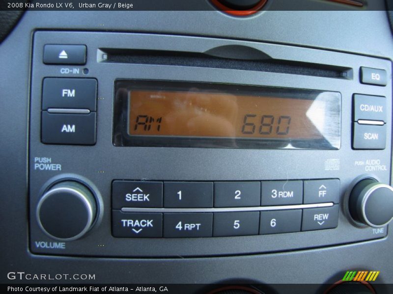 Urban Gray / Beige 2008 Kia Rondo LX V6