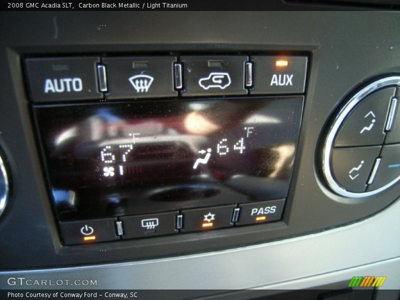 Carbon Black Metallic / Light Titanium 2008 GMC Acadia SLT