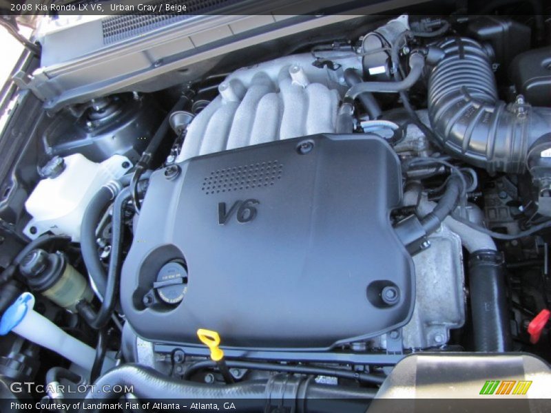 Urban Gray / Beige 2008 Kia Rondo LX V6