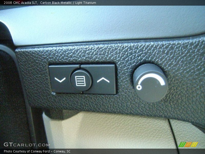 Carbon Black Metallic / Light Titanium 2008 GMC Acadia SLT
