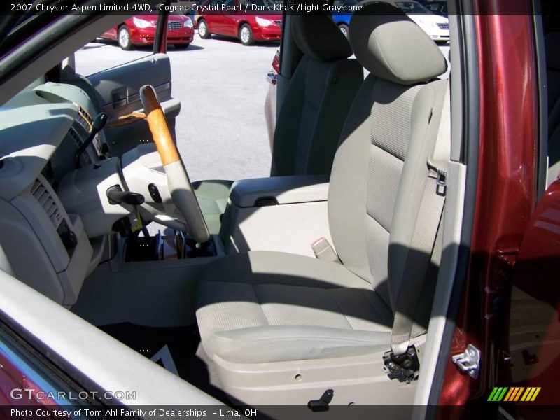Cognac Crystal Pearl / Dark Khaki/Light Graystone 2007 Chrysler Aspen Limited 4WD