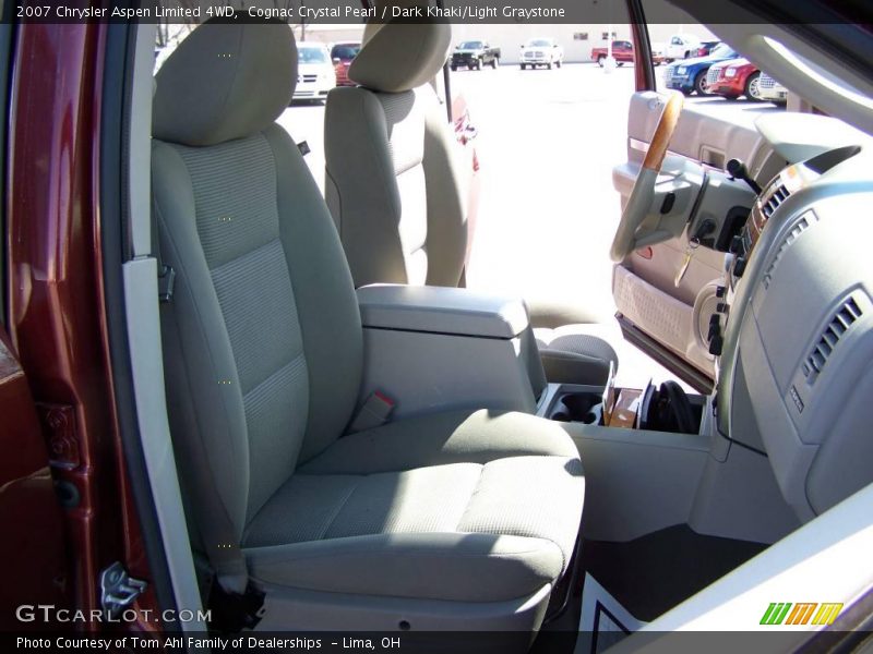 Cognac Crystal Pearl / Dark Khaki/Light Graystone 2007 Chrysler Aspen Limited 4WD