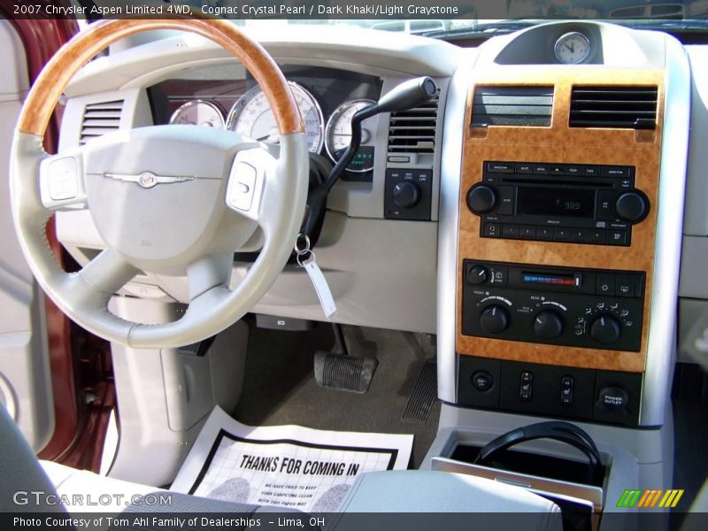 Cognac Crystal Pearl / Dark Khaki/Light Graystone 2007 Chrysler Aspen Limited 4WD