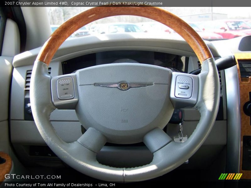 Cognac Crystal Pearl / Dark Khaki/Light Graystone 2007 Chrysler Aspen Limited 4WD