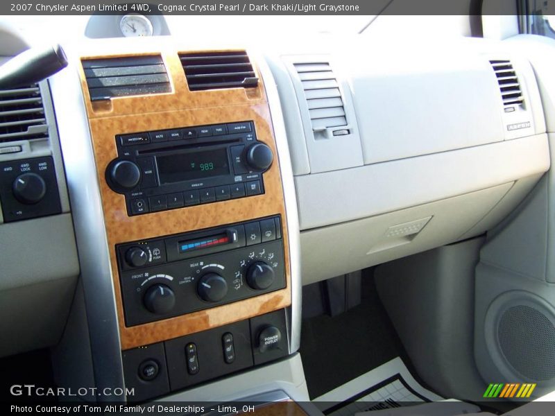 Cognac Crystal Pearl / Dark Khaki/Light Graystone 2007 Chrysler Aspen Limited 4WD