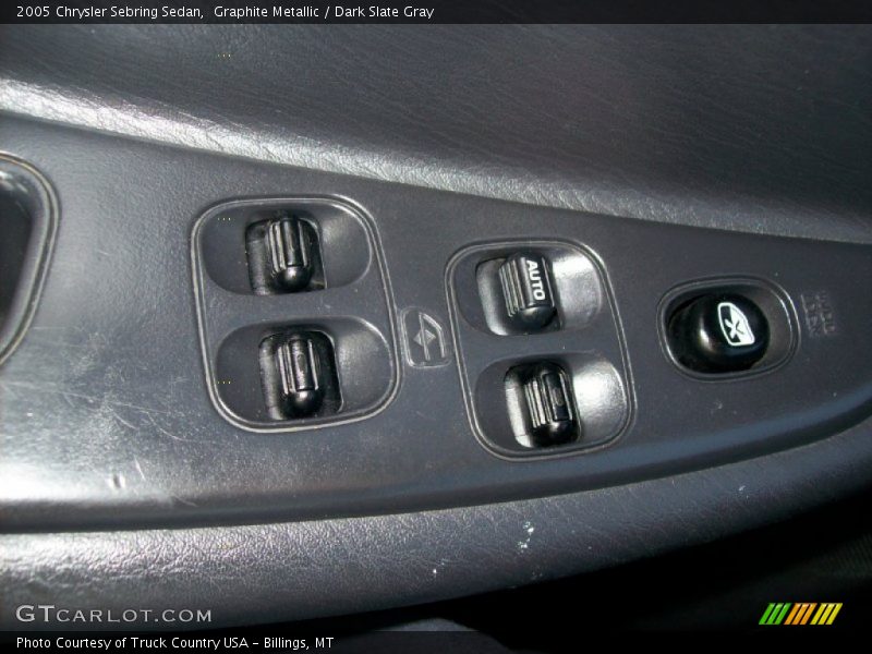 Graphite Metallic / Dark Slate Gray 2005 Chrysler Sebring Sedan