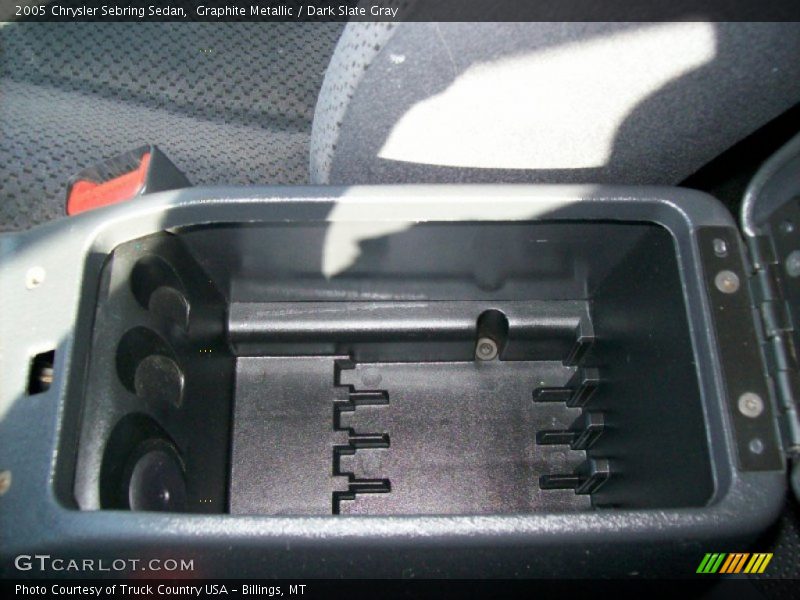 Graphite Metallic / Dark Slate Gray 2005 Chrysler Sebring Sedan