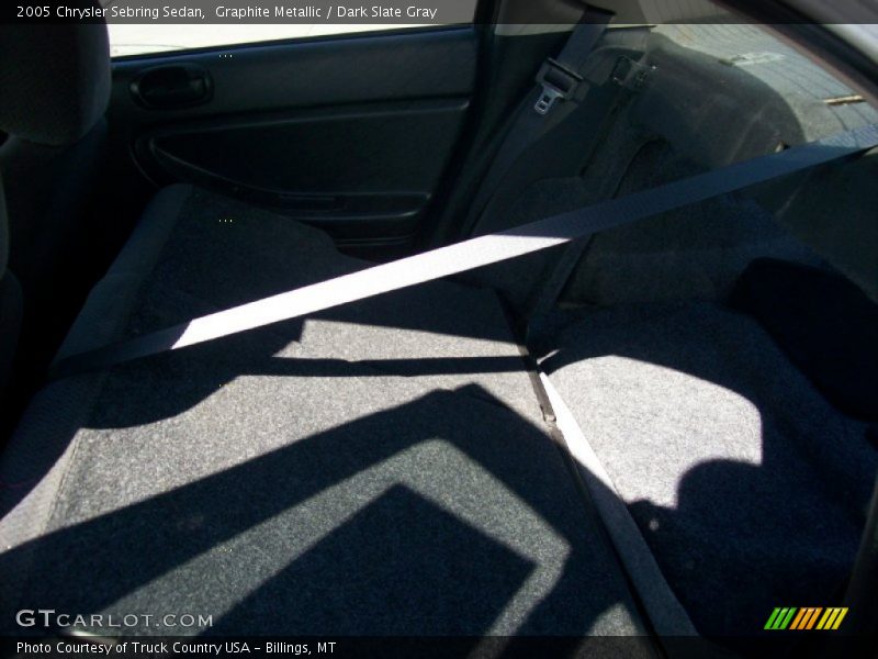 Graphite Metallic / Dark Slate Gray 2005 Chrysler Sebring Sedan