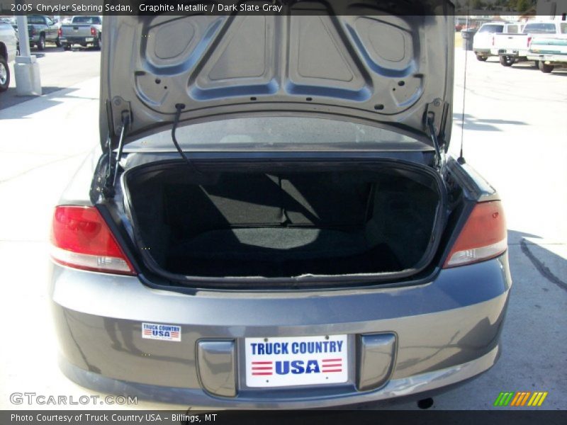 Graphite Metallic / Dark Slate Gray 2005 Chrysler Sebring Sedan