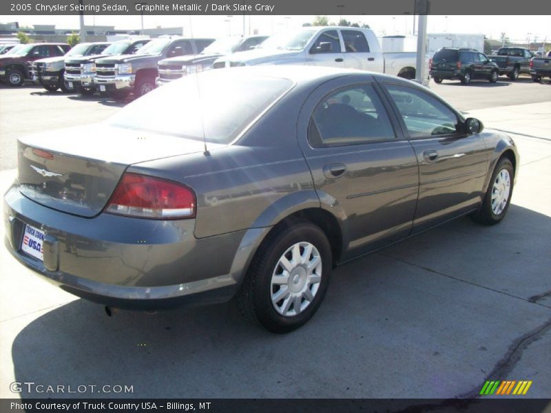 Graphite Metallic / Dark Slate Gray 2005 Chrysler Sebring Sedan