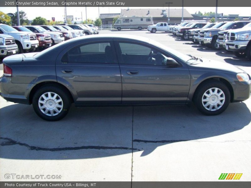 Graphite Metallic / Dark Slate Gray 2005 Chrysler Sebring Sedan