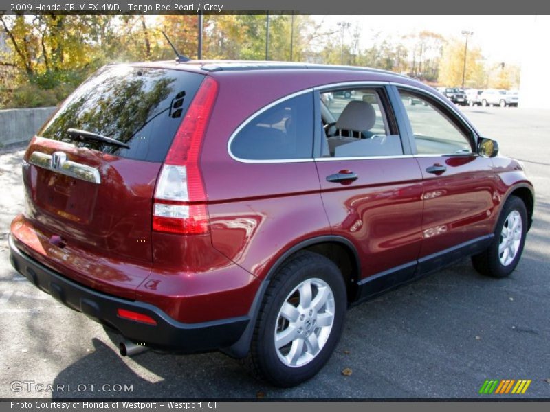  2009 CR-V EX 4WD Tango Red Pearl
