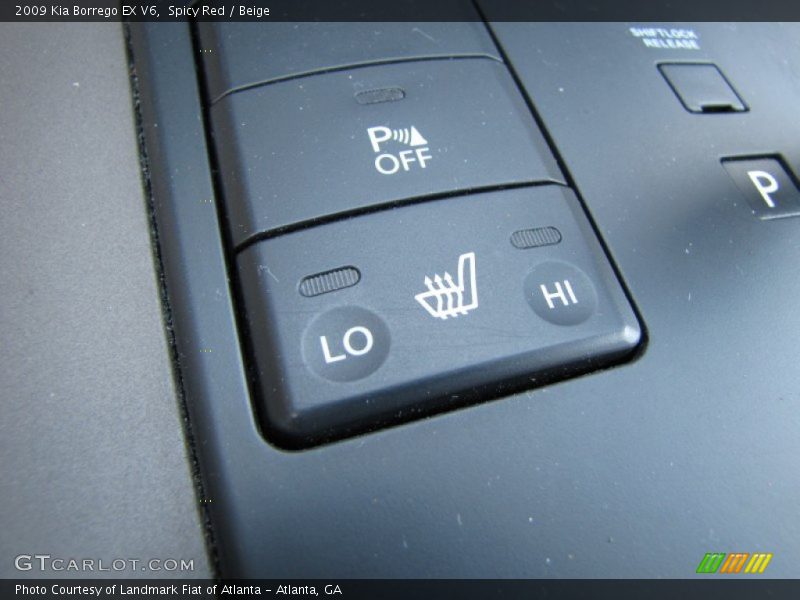 Spicy Red / Beige 2009 Kia Borrego EX V6