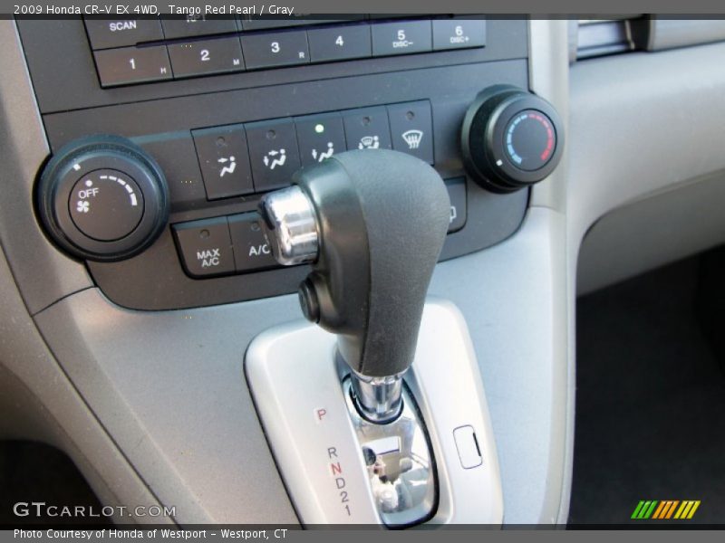  2009 CR-V EX 4WD 5 Speed Automatic Shifter