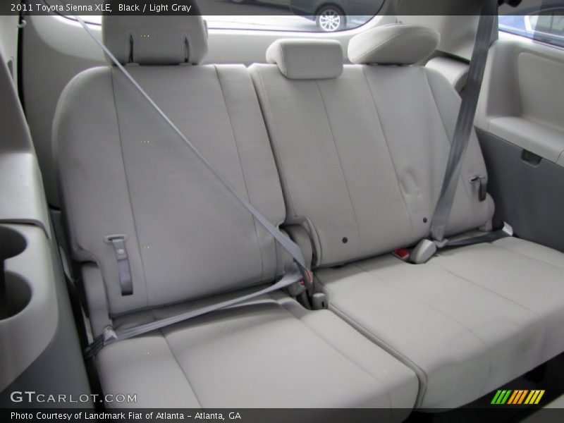 Black / Light Gray 2011 Toyota Sienna XLE
