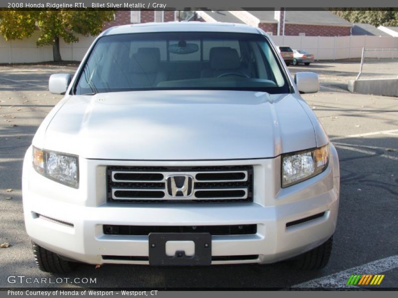 Billet Silver Metallic / Gray 2008 Honda Ridgeline RTL