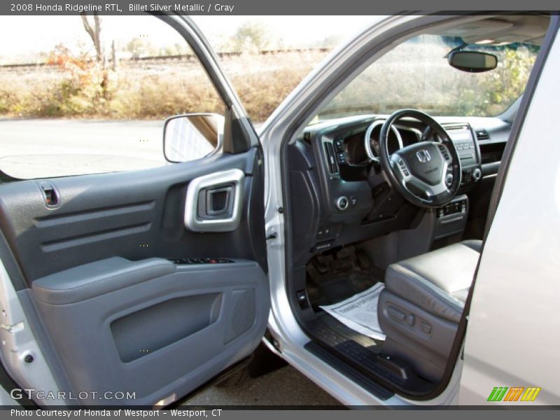 Billet Silver Metallic / Gray 2008 Honda Ridgeline RTL