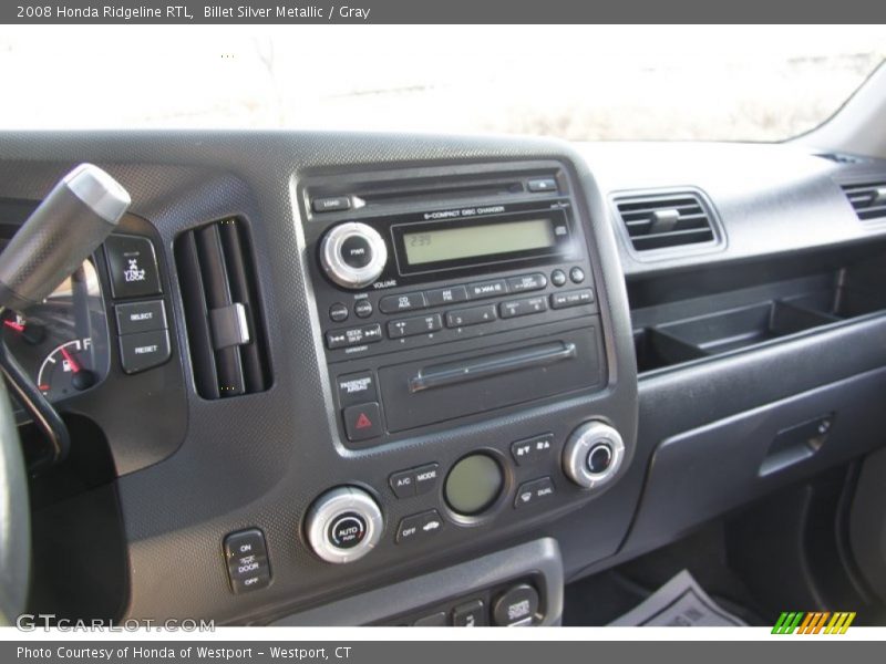 Billet Silver Metallic / Gray 2008 Honda Ridgeline RTL