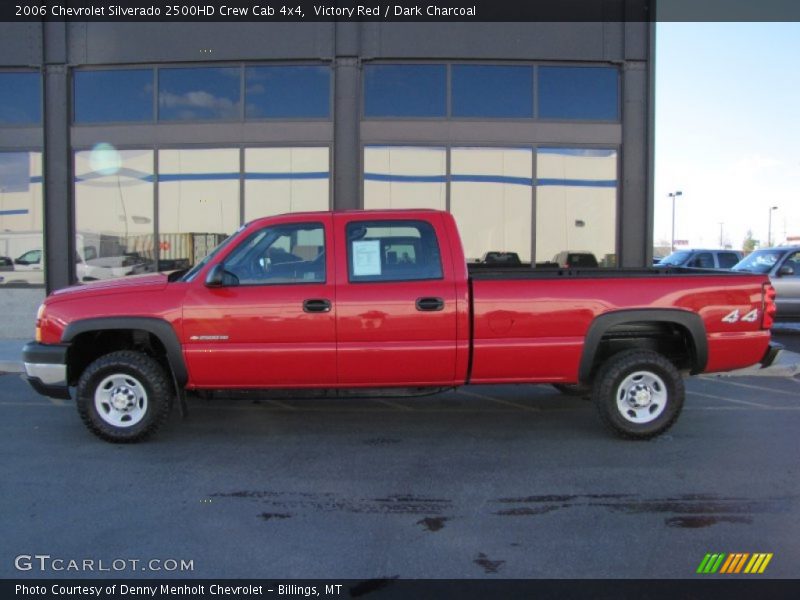 Victory Red / Dark Charcoal 2006 Chevrolet Silverado 2500HD Crew Cab 4x4