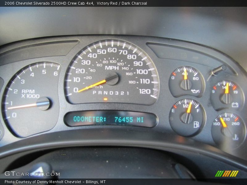 Victory Red / Dark Charcoal 2006 Chevrolet Silverado 2500HD Crew Cab 4x4