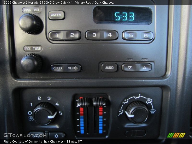 Victory Red / Dark Charcoal 2006 Chevrolet Silverado 2500HD Crew Cab 4x4