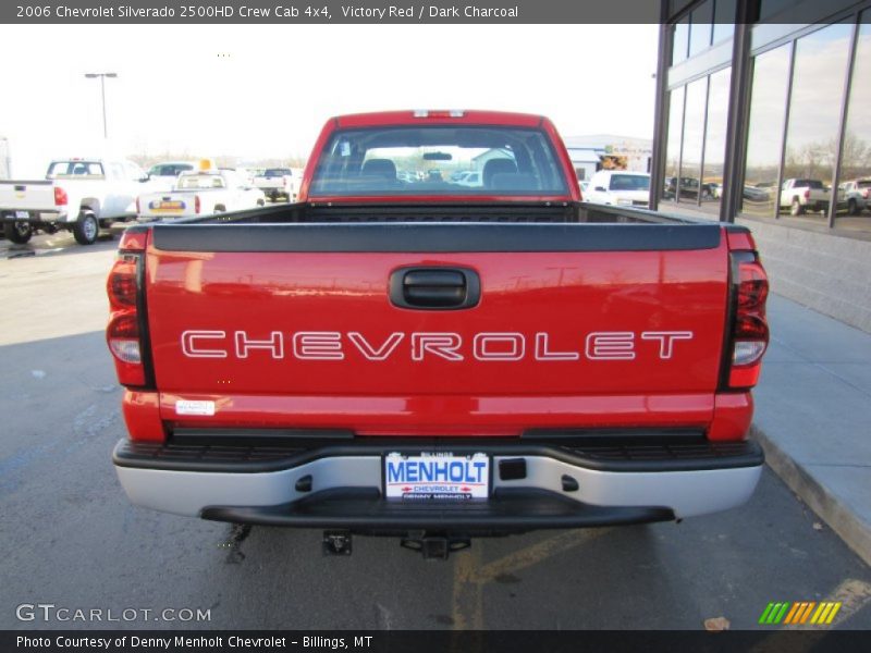 Victory Red / Dark Charcoal 2006 Chevrolet Silverado 2500HD Crew Cab 4x4