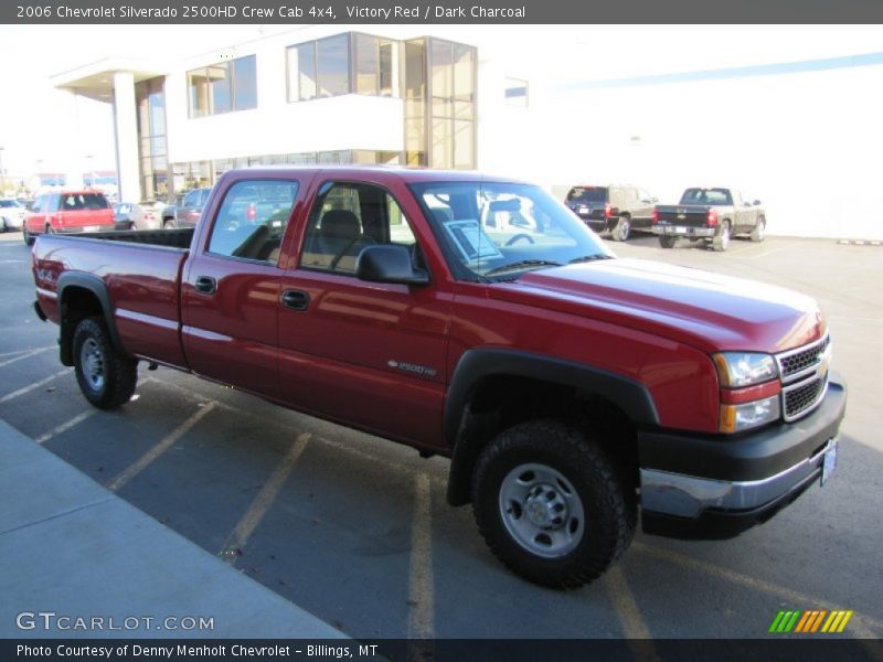 Victory Red / Dark Charcoal 2006 Chevrolet Silverado 2500HD Crew Cab 4x4