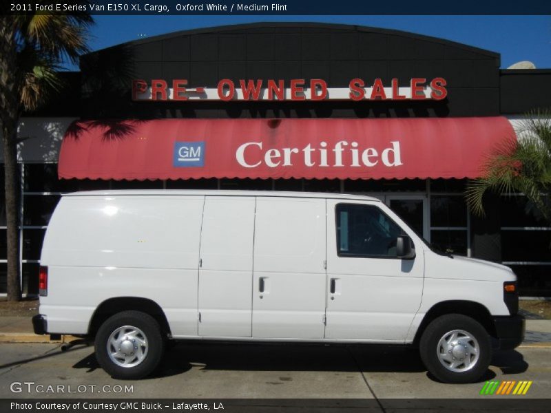 Oxford White / Medium Flint 2011 Ford E Series Van E150 XL Cargo