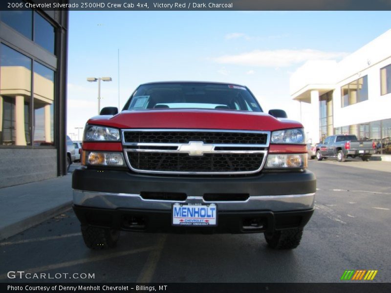 Victory Red / Dark Charcoal 2006 Chevrolet Silverado 2500HD Crew Cab 4x4