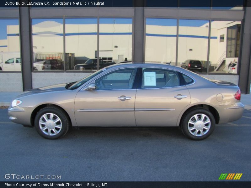 Sandstone Metallic / Neutral 2006 Buick LaCrosse CX