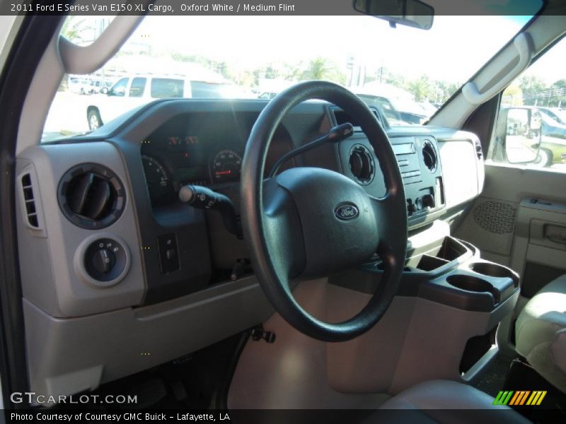 Oxford White / Medium Flint 2011 Ford E Series Van E150 XL Cargo