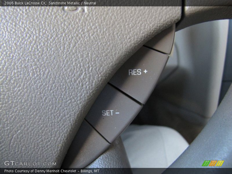 Sandstone Metallic / Neutral 2006 Buick LaCrosse CX