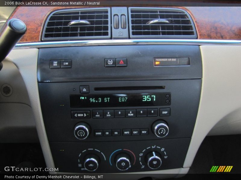 Sandstone Metallic / Neutral 2006 Buick LaCrosse CX