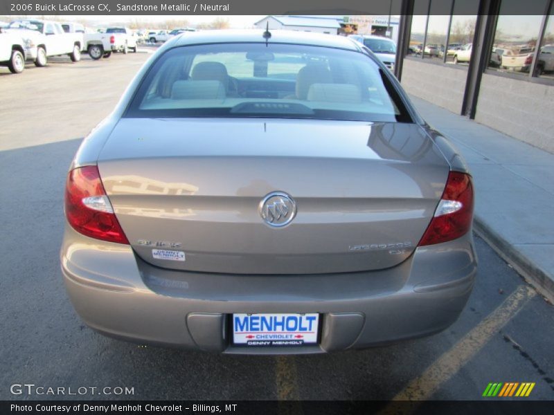 Sandstone Metallic / Neutral 2006 Buick LaCrosse CX