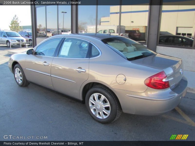 Sandstone Metallic / Neutral 2006 Buick LaCrosse CX